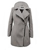 płaszcze damskie Płaszczyk zimowy Amelia- jasny szary 1