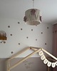 lampy do pokoju dziecka Klosz do pokoju dziecka w kwiatki 4