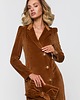 sukienki midi damskie Sukienka żakietowa-koniakowa(M-641) 2