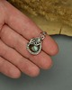 wisiory Mały wisiorek labradoryt wire wrapping 3