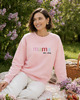 bluza bez kaptura damska Bluza z personalizowanym haftem MAMA 1