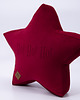 dekoracje świąteczne Poduszka dekoracyjna gwiazdka, świąteczna velvetowa - grawer HO! HO! HO! 2