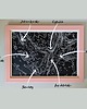 grafiki i ilustracje Ręcznie drukowany linoryt "Anatomia Poznania" 21x30cm 2