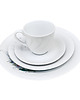 filiżanki Porcelanowy zestaw śniadaniowy Wawel, Polska lata 80.- set of 4 7