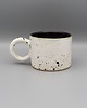 kubki Ceramiczny kubek z okrągłym uszkiem 1