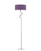 lampy podłogowe Elegancka lampa stojąca do salonu MORONI z abażurem 40 cm 2