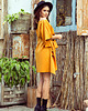 sukienki mini damskie 287-1 SOFIA Sukienka motyl - MIODOWA 2