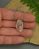 naszyjniki - inne Naszyjnik Talizman surowy kryształ górski wire wrapping 5