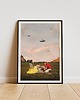 plakaty Plakat Obcy - Kolaż Fine Art 1