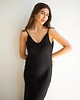 sukienki maxi damskie Czarna sukienka Bossy premium 4
