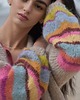 swetry damskie  Sweter Rainbow sleeve spring 1