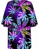 t-shirt damskie DR.CROW T-shirt Damski Oversize Weed 1
