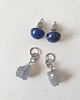 kolczyki z kamieniami Kolczyki RAW lapis lazuli, labradoryt 3