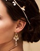 kolczyki swarovski Pozłacane kolczyki Lacey - kryształy Swarovskiego 4