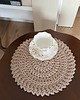 podkładki do kuchni Podkładka szydełkowa boho ze sznurka 32cm 1