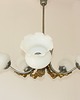 lampy wiszące Żyrandol vintage w stylu secesyjnym , lata 50.  1