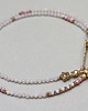 chokery Kwarc różowy i rubiny /choker/ - Szlachetna kolekcja 2
