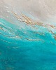 obrazy Granatowy obraz abstrakcyjny - obraz ze złotem Maldives XX  80x120 cm 4