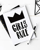 plakaty Plakat Girls rule black 2