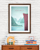 plakaty Norwegia - vintage plakat 50x70 cm 1