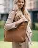torby na ramię Torba NA LAPTOP Shopper z nubuku tapicerskiego w kolorze camel 5