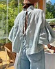 bluzki - inne Bluzka lniana open back 1