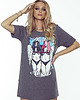 t-shirt damskie Koszulka  bawełniana długa T-shirt  maxi  Rebel Angels 2