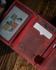 portfele damskie PORTFEL DAMSKI CZERWONY VINTAGE PAOLO PERUZZI RFID T-12-HR 7