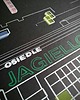 grafiki i ilustracje Ręcznie drukowany sitodruk "Osiedle Jagiellońskie" 30x40cm 1