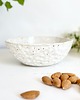 miski i misy Ceramiczna miska S - lniana biel 3