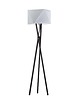 lampy podłogowe Drewniana lampa podłogowa na 3 nogach TULUZA trójnóg do salonu 6