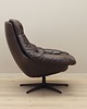 fotele Fotel obrotowy skórzany, duński design, lata 60, H.W. Klein, Bramin 3