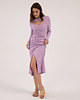 sukienki midi damskie Sukienka Samantha Lilac 2