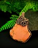 wisiory Jaspis cesarski wisiorek wire wrapping 2