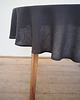 obrusy i serwetki Obrus okrągły medium linen CHARCOAL 4