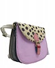 torby na ramię Torebka damska listonoszka skórzana klapka w zwierzęcy wzór eko OLIVKA 2
