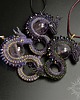 wisiory Synir, wisior ze smokiem, beading 6