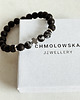 biżuteria męska Bransoletka męska Obsydian i Lawa 5
