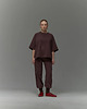t-shirt damskie T-shirt Chillout choclate crew neck 1