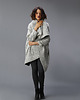 bluza bez kaptura damska Nubee / Asymmetry Stack Płaszcz 1