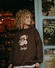 bluza bez kaptura damska Bluza oversize Cynamonka Teddy dla dorosłych 7