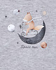 body i śpiochy niemowlęce Body niemowlęce SPACE TOUR z bawełny organicznej dla chłopca  2