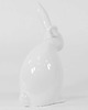 ozdoby wielkanocne Figurka - biały królik 20x11,5x8 cm TUPTEK 2