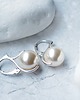 kolczyki srebrne SREBRNE KOLCZYKI Z perłami Swarovskiego 1