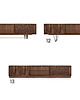 komody i szafki Komoda sideboard O-S01 drzwi przesuwne oraz 2 szuflady 5