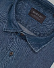 koszule męskie Koszula denice 00604 długi rękaw niebieski slim fit 2
