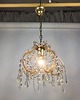 lampy wiszące Zyrandol z lat 70. 7