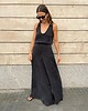 spodnie materiałowe damskie Spodnie premium Joyful black 2