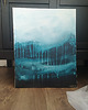 obrazy Obraz ręcznie malowany na płótnie 40x50 cm - abstrakcyjny pejzaż 3