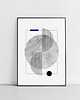 plakaty MARINE 3 -  GRANAT - plakat geometryczny 1